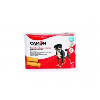 Pannolini a fascia elastica per cani maschi taglia M