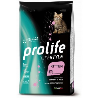Prolife Kitten Lifestyle Cat Salmon&Rice 1.5Kg