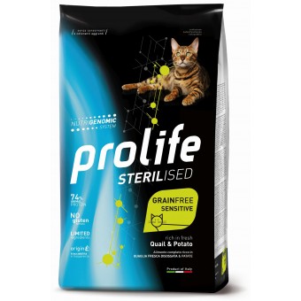 Prolife Adult Sterilised Cat Quail&Potato 1.5Kg