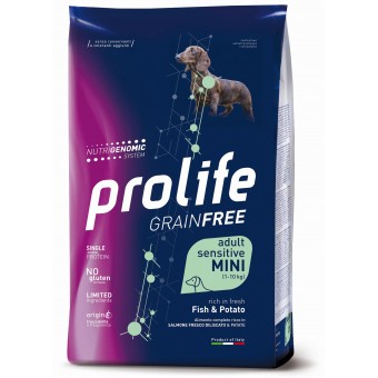 Prolife Grain Free Adult Sensitive Mini Fish&Potato 2Kg