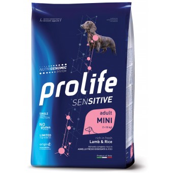 Prolife Sensitive Adult Mini Lamb&Rice 7Kg