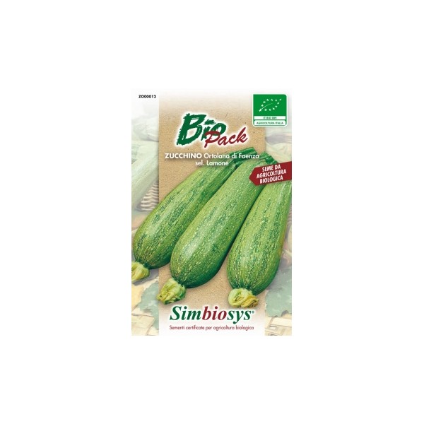 Busta BIO Pack Zucchino Ortolana di Faenza sel.Lamone