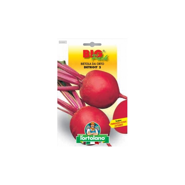 Busta Big Pack Bietola da orto Detroit 2