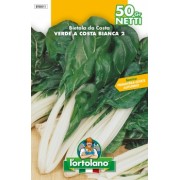 Busta Bietola da coste verde a costa bianca 2 50g