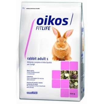 Oikos Fitlife Rabbit Adult1 Mantenimento Plus 1.5Kg