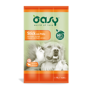 Oasy Snack Stick con Pollo 3X12g