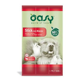 Oasy Snack Stick con Manzo 3X12g