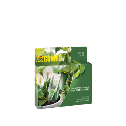 Compo Nutrimento in Gocce per Piante Verdi 150ml