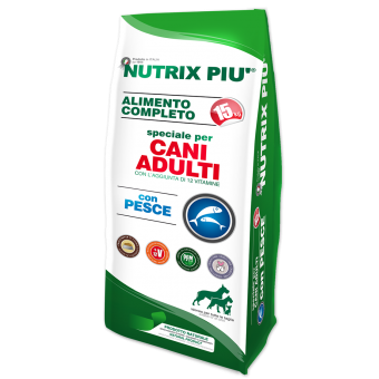 Nutrix piu' Adult Pesce 15Kg