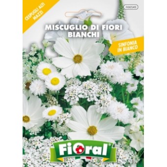 Busta Fioral Fiori Bianchi in miscuglio