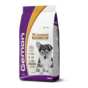 Gemon Dog All Breeds Puppy&Junior con Pollo e Riso 15Kg