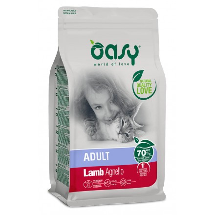 Oasy Cat Adult Agnello 1.5Kg