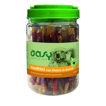 Oasy Snack Involtini con Filetto di Anatra 350g