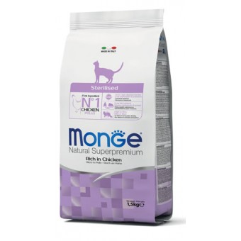 Monge Cat Adult Sterilised Pollo 10Kg