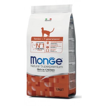 Monge Cat Senior Pollo 1.5Kg