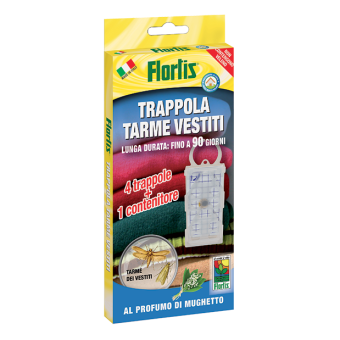 Trappola Tarme Vestiti 2 Trappole + 1 Contenitore