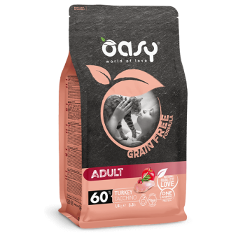 Oasy Cat Adult Grain Free Tacchino 7.5Kg