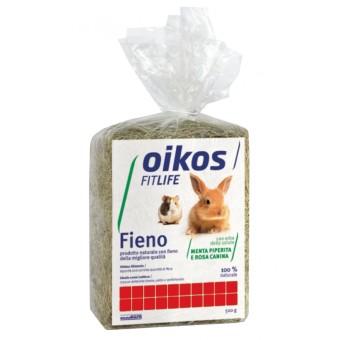 Oikos Fitlife Fieno - menta piperita e rosa canina 500g