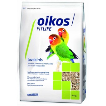 Oikos Fitlife Lovebirds 600g