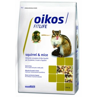 Oikos Fitlife Squirrel & Mice 600g