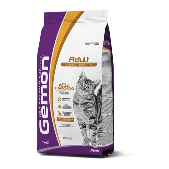 Gemon Cat Adult con Pollo e Tacchino 2Kg