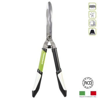 Tagliasiepe forgiato lame ondulate 62cm