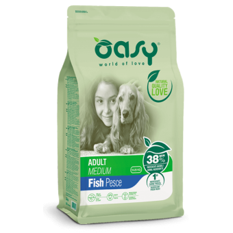 Oasy Adult Medium Pesce 3Kg