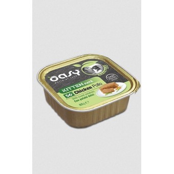 Oasy Paté Cat Grain Free Kitten Pollo con Patate Dolci 85g