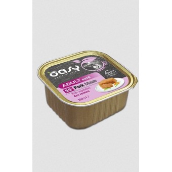 Oasy Paté Dog Grain Free Adult Maiale con Verdure 150g