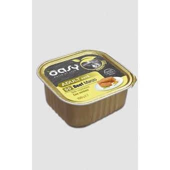 Oasy Paté Dog Grain Free Adult Manzo con Verdure 150g