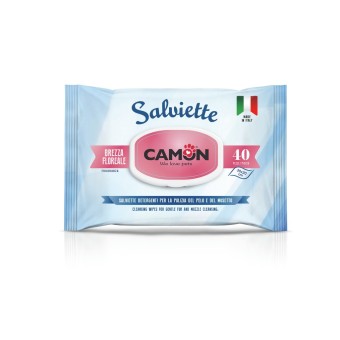 Salviette Detergenti Camon Brezza Floreale 40p