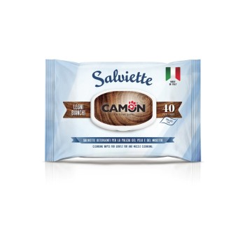 Salviette Detergenti Camon Legni Bianchi 40pz