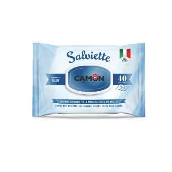 Salviette Detergenti Camon Talco 40pz