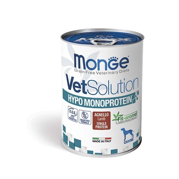 Monge VetSolution Hypo Monoprotein Agnello 400g