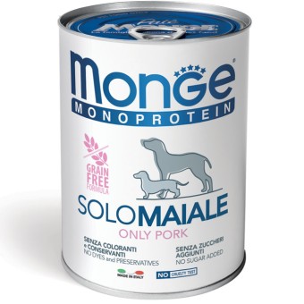 Monge Monoprotein Grain Free Solo Maiale 400g