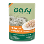 Buste Oasy Gatto Pollo con Formaggio 70g