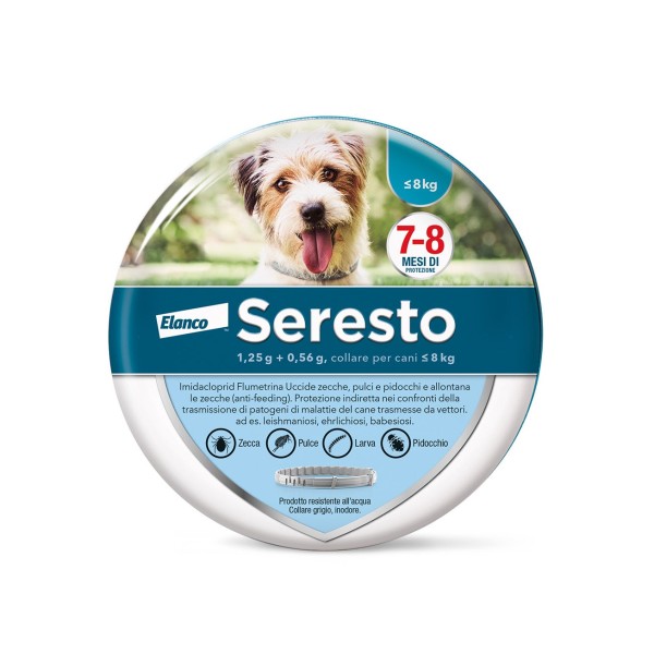 Collare Bayer Seresto Cani fino a 8Kg