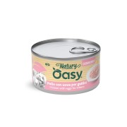 Oasy Natury Brodo di Cottura Pollo con Uova per gattini 85g