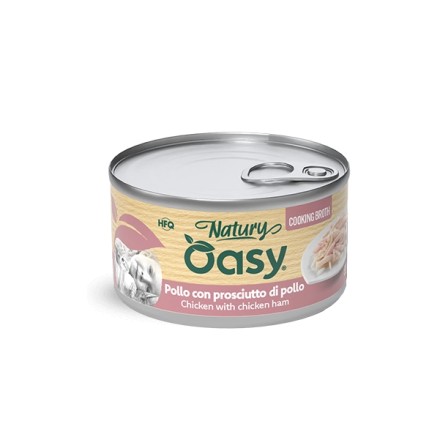 Oasy Natury Brodo di Cottura Pollo con Prosciutto di pollo 85g