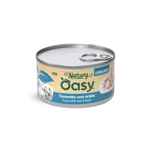 Oasy Natury Brodo di Cottura Tonnetto con Orata 85g