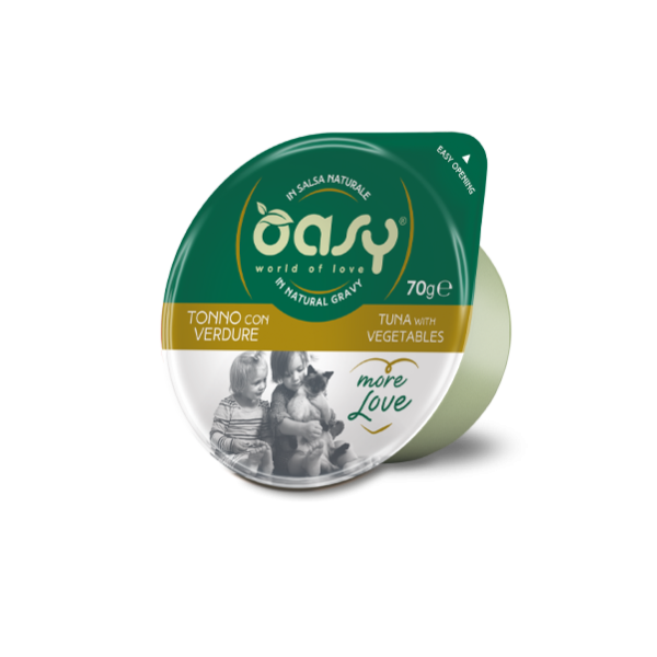 Oasy More Love cup Tonno con Verdure 70g