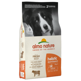 Almo Holistic Maintenance Adult Medium Manzo Fresco 12Kg