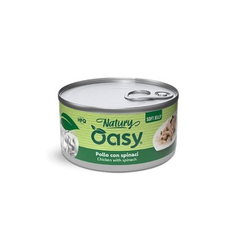 Oasy Natury Soft Jelly Pollo con Spinaci 150g