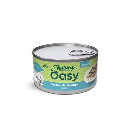 Oasy Natury Soft Jelly Sardine 85g