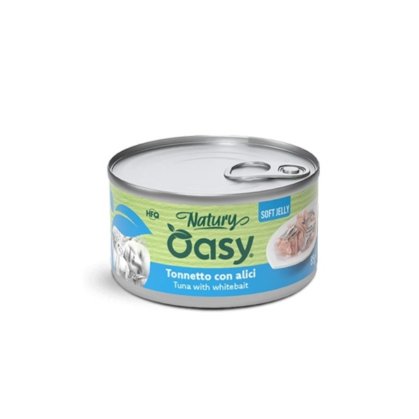 Oasy Natury Soft Jelly Tonnetto con Alici 85g
