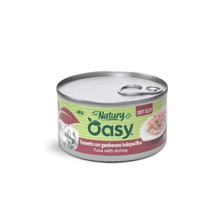 Oasy Natury Soft Jelly Tonnetto con Gamberone indopacifico 85g