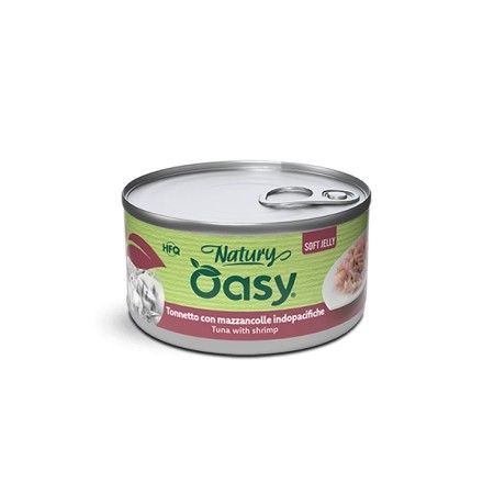Oasy Natury Soft Jelly Tonnetto con Mazzancolle indopacifiche 150g