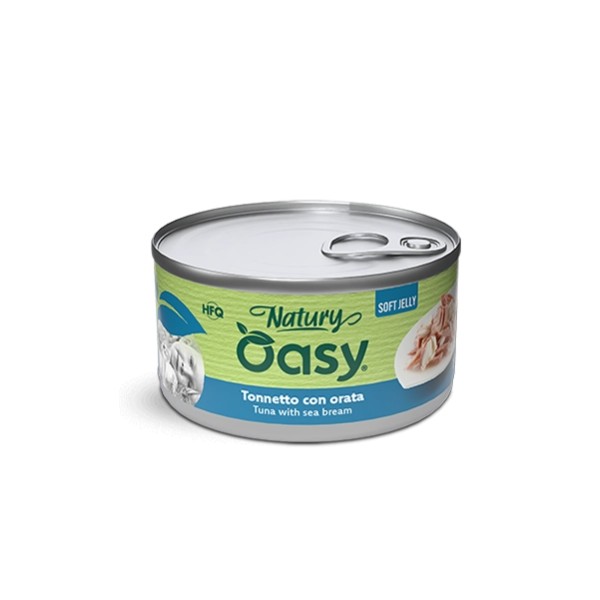 Oasy Natury Soft Jelly Tonnetto con Orata 150g
