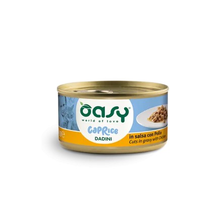 Oasy Caprice Dadini in salsa con Pollo 85g