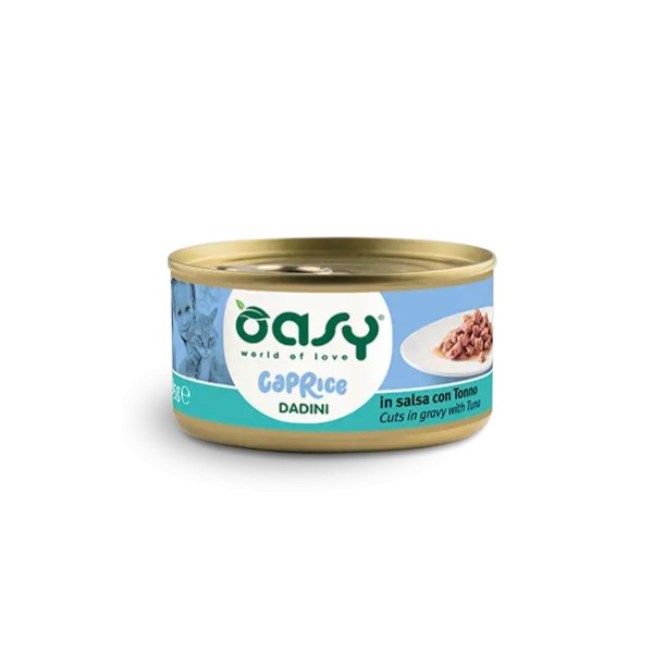Oasy Caprice Dadini in salsa con Tonno 85g